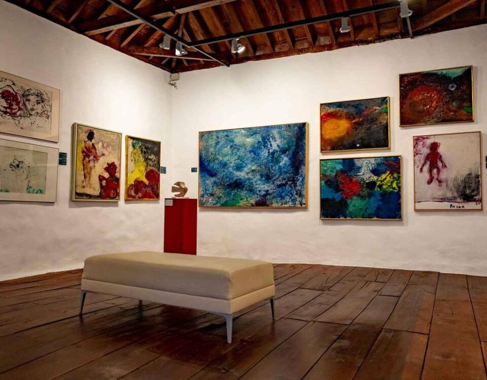 Interior exposición Museo Insular de La Palma